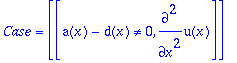 ans := TABLE([1 = TABLE([Pivots = [a(x)-d(x) <> 0],...
