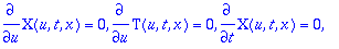 {[Solved = [diff(X(u,t,x),`$`(x,2)) = 1/2*diff(k(u)...