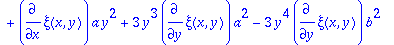 sys2 := [-diff(xi(x,y),y)*y-diff(xi(x,y),`$`(y,2))*...