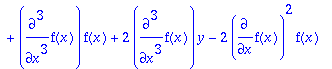 TABLE([Pivots = [diff(f(x),x) <> 0], Case = [[f(x)^...