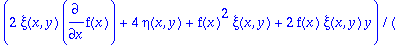 TABLE([Pivots = [diff(f(x),x) <> 0], Case = [[f(x)^...