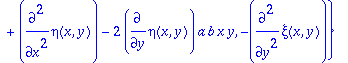 sys := {-2*diff(xi(x,y),x,y)+diff(eta(x,y),`$`(y,2)...