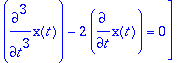 sys := [x(t)^3+x(t)+1 = 0, diff(x(t),`$`(t,2))-3*di...